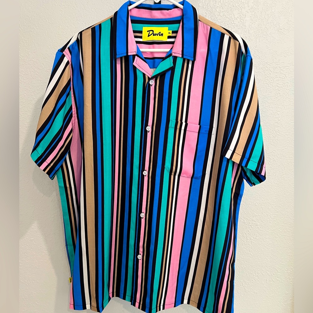 DUVIN DESIGN CO BEACH DWELLER BUTTONUP